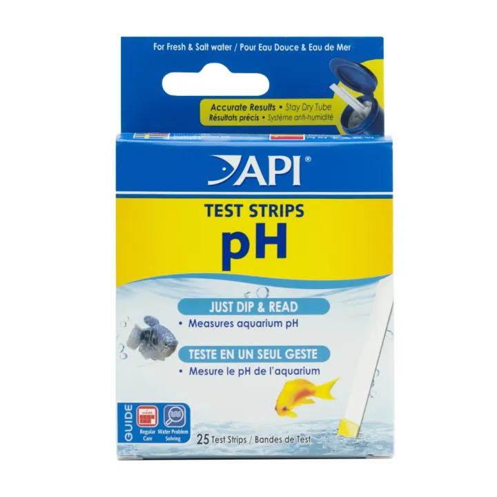API pH Test Strips tests pH from 3-10
